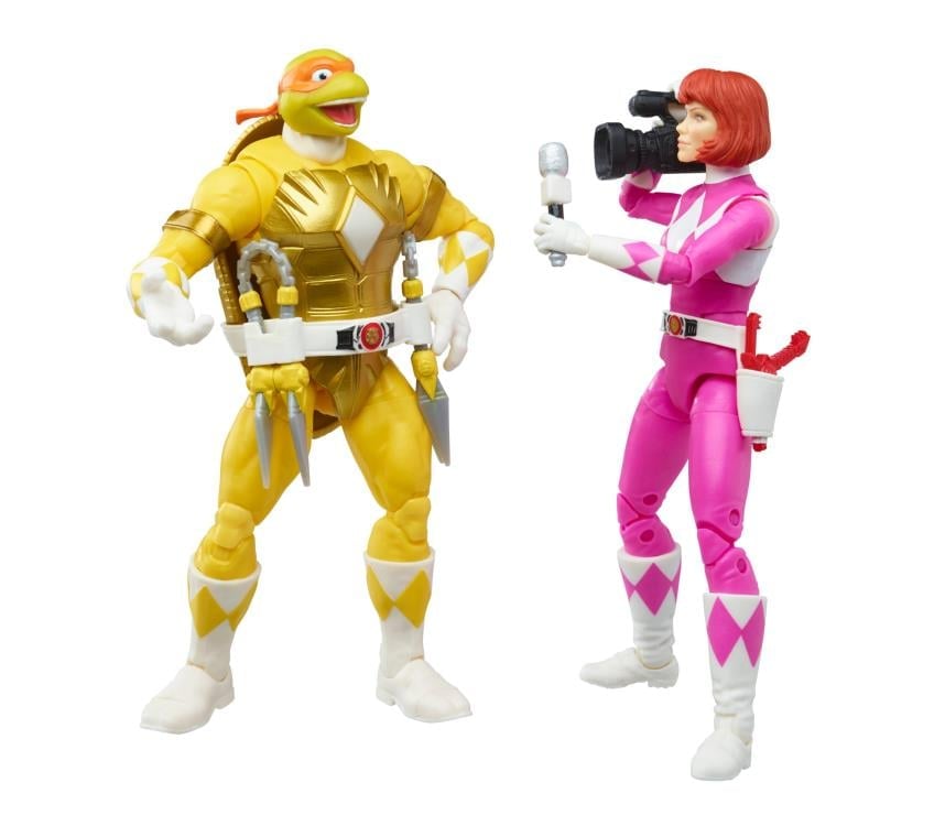 パワーレンジャーX TMNT ライトニングコレクション ミケランジェロエイプリル Power Rangers X Teenage Mutant Ninja Turtles Lightning Collection