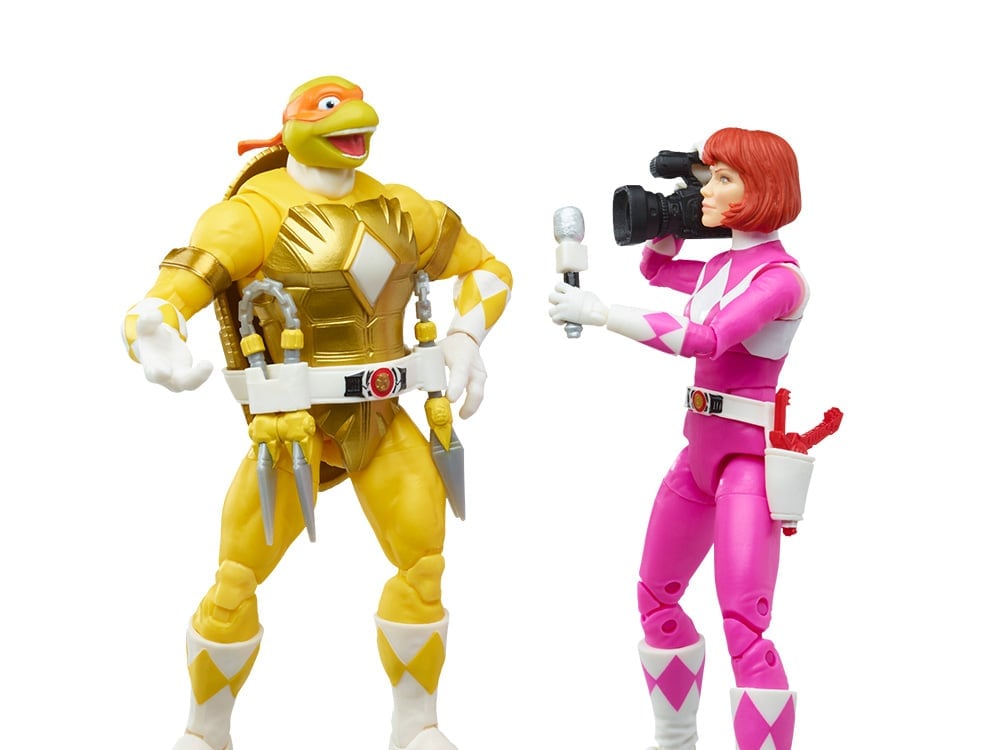 Power Rangers X Teenage Mutant Ninja Turtles Lightning Collection Morphed April O'Neil & Morphed Michelangelo Gallery Image 1