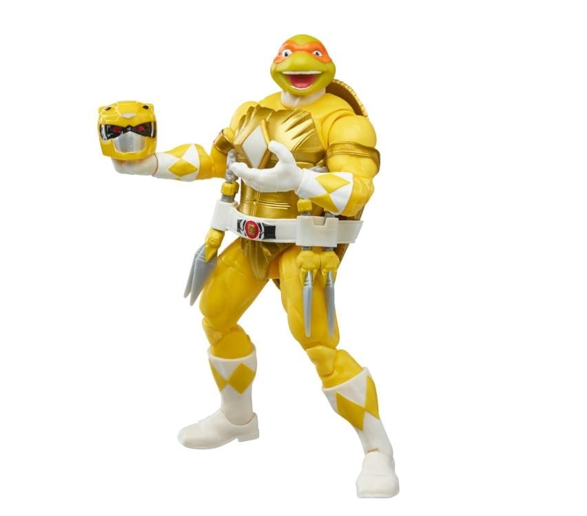 パワーレンジャーX TMNT ライトニングコレクション ミケランジェロエイプリル Amazon.com: Husbro MMPR/TMNT Lightning,Mike and April as Yellow