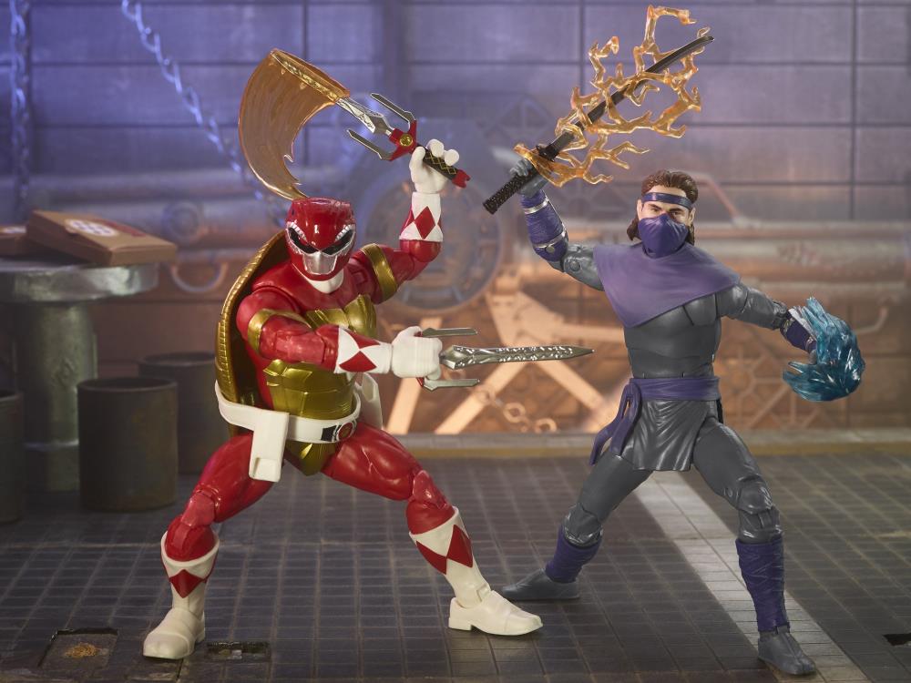 Power Rangers X Teenage Mutant Ninja Turtles Lightning Collection Morphed Raphael & Foot Soldier Tommy Gallery Image 8