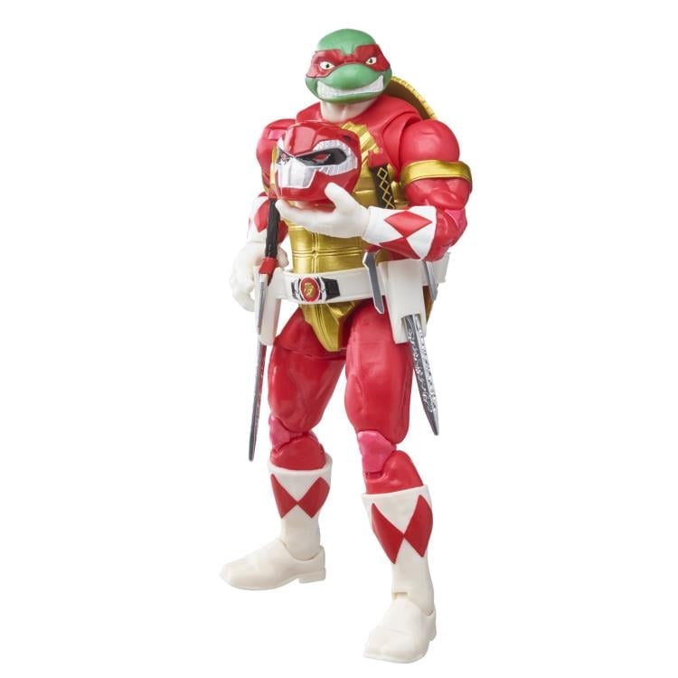 Power Rangers X Teenage Mutant Ninja Turtles Lightning Collection Morphed Raphael & Foot Soldier Tommy Gallery Image 6
