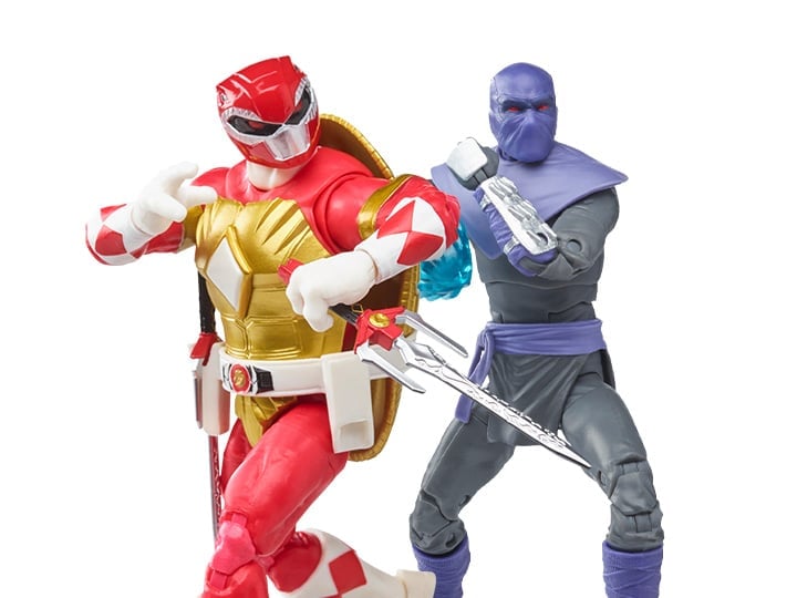 Power Rangers X Teenage Mutant Ninja Turtles Lightning Collection Morphed Raphael & Foot Soldier Tommy Gallery Image 1