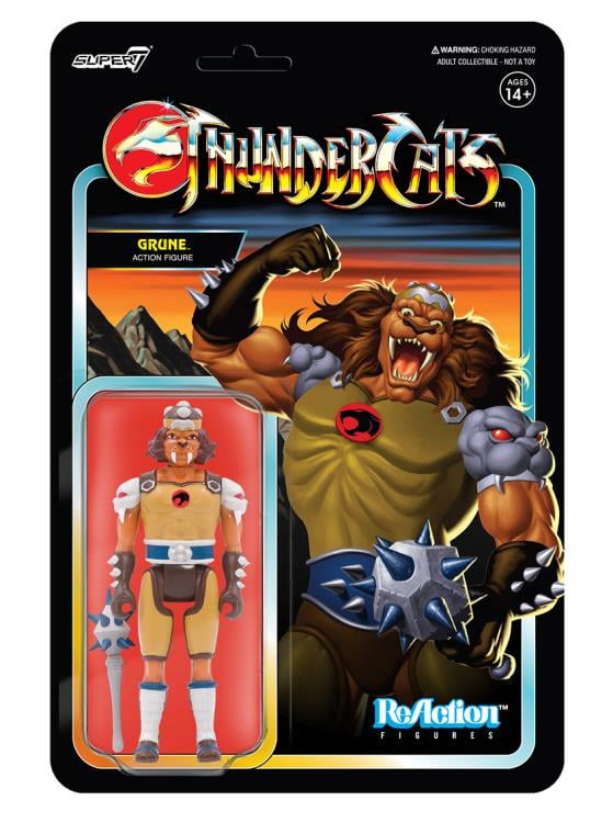 ThunderCats ReAction Grune (Ver. 2) SDCC 2021 Exclusive Figure Gallery Image 4