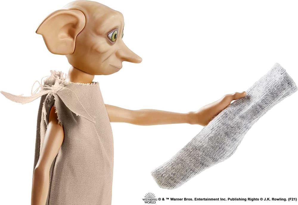 Harry Potter Wizarding World Dobby The House-Elf Doll Gallery Image 4