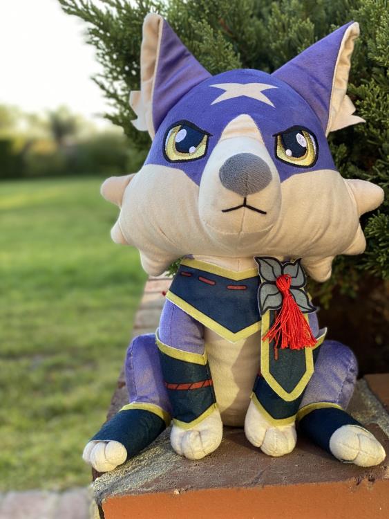 Monster Hunter Stubbins Palamute Deluxe Plush Gallery Image 3