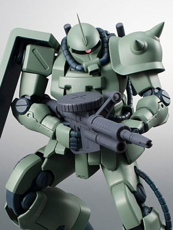Mobile Suit Gundam 0083: Stardust Memory Robot Spirits MS-06F-2 Zaku II F-2 Type (Neuen Vitter) Ver. A.N.I.M.E. Exclusive Gallery Image 12
