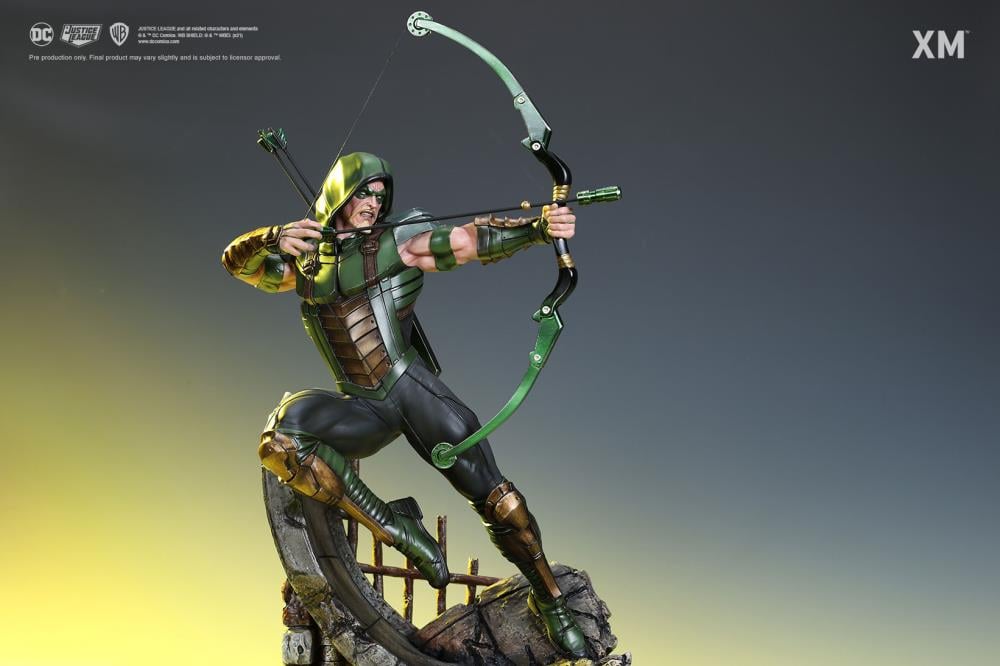 DC Rebirth Premium Collectibles Green Arrow 1/6 Scale Limited Edition Statue Gallery Image 33