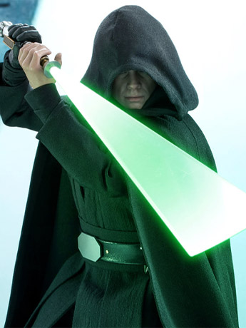 The Mandalorian DX22 Luke Skywalker Jedi Knight with Grogu 1/6th Scale Collectible Figure Set Gallery Image 2