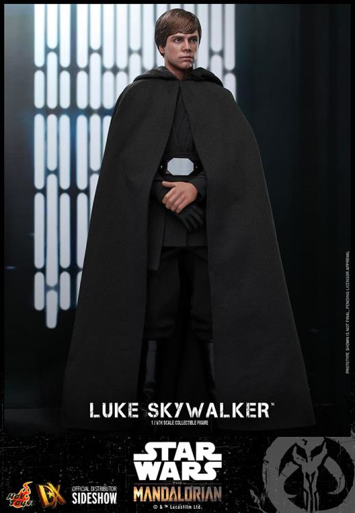 The Mandalorian DX22 Luke Skywalker Jedi Knight with Grogu 1/6th Scale Collectible Figure Set Gallery Image 9