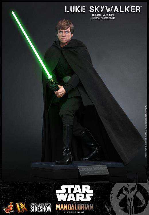 The Mandalorian DX23 Luke Skywalker Jedi Knight with Grogu Deluxe 1/6th Scale Collectible Figure Set Gallery Image 8