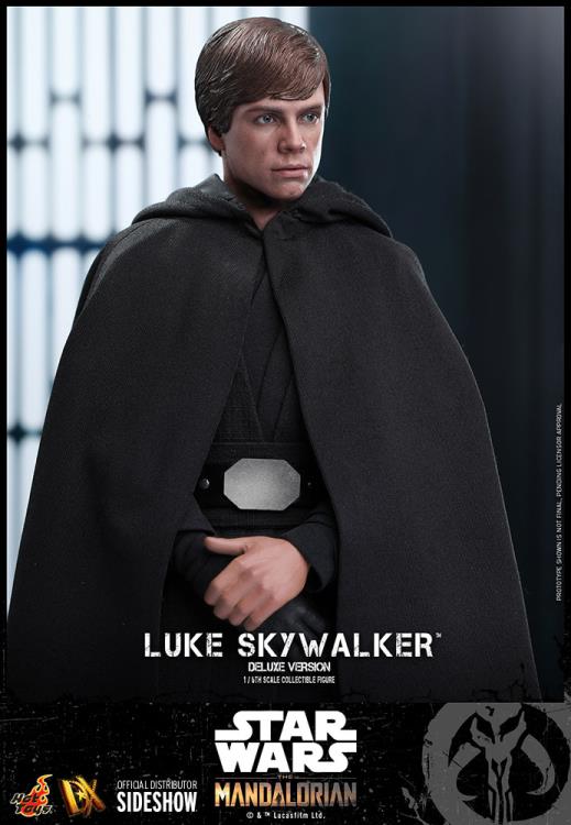 The Mandalorian DX23 Luke Skywalker Jedi Knight with Grogu Deluxe 1/6th Scale Collectible Figure Set Gallery Image 9