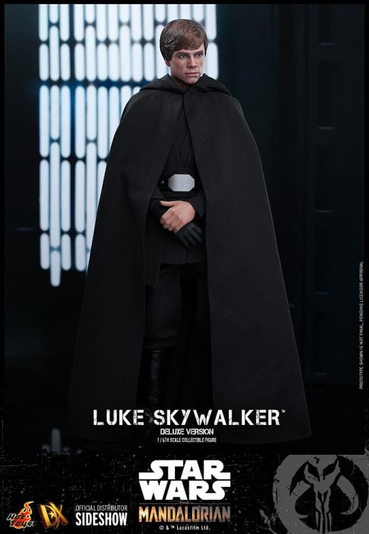 The Mandalorian DX23 Luke Skywalker Jedi Knight with Grogu Deluxe 1/6th Scale Collectible Figure Set Gallery Image 7