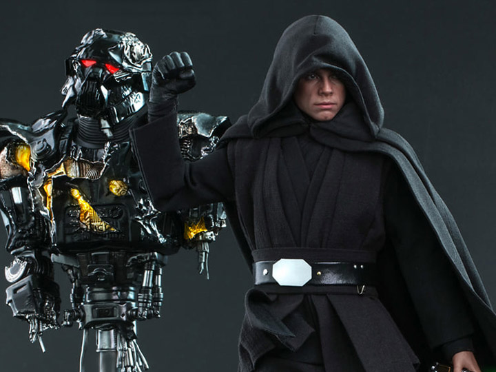 The Mandalorian DX23 Luke Skywalker Jedi Knight with Grogu Deluxe 1/6th Scale Collectible Figure Set Gallery Image 1