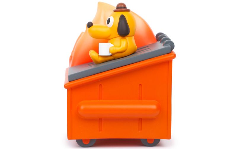 Lil Dumpster Fire This is Fine Vinyl Figure Gallery Image 4