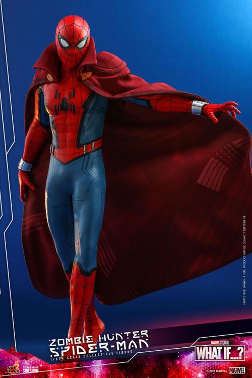 What If...? TMS058 Zombie Hunter Spider-Man 1/6th Scale Collectible Figure Gallery Image 4