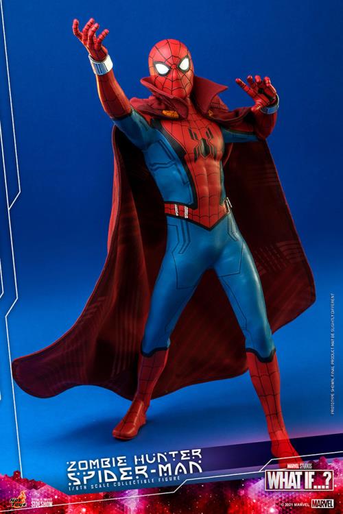 What If...? TMS058 Zombie Hunter Spider-Man 1/6th Scale Collectible Figure Gallery Image 8