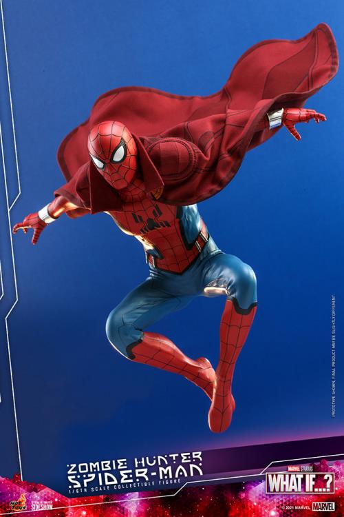 What If...? TMS058 Zombie Hunter Spider-Man 1/6th Scale Collectible Figure Gallery Image 7