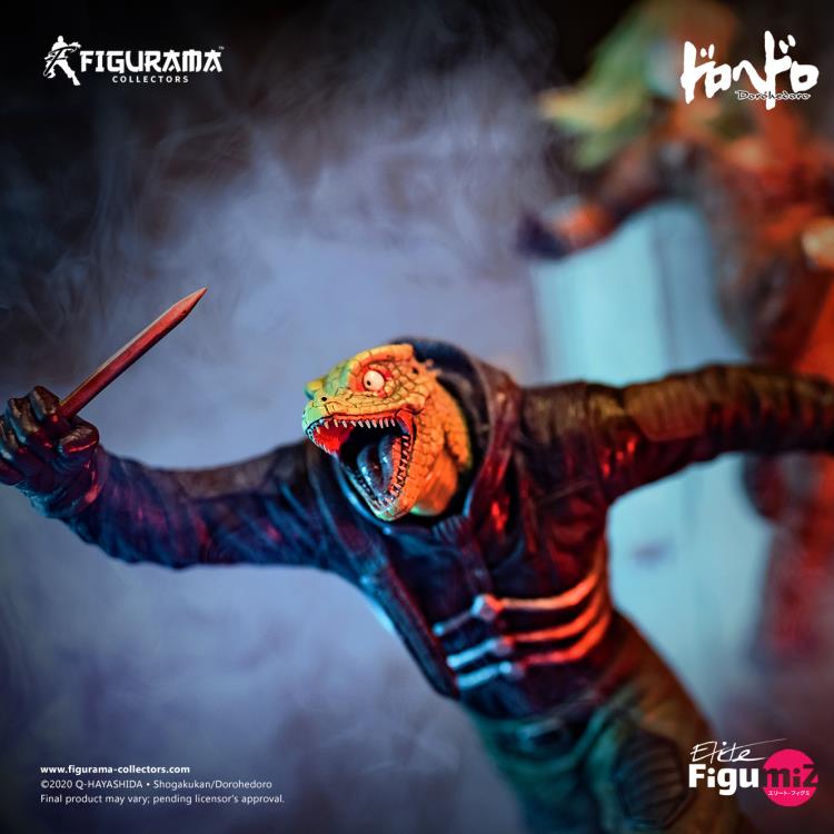 Dorohedoro Elite FigumiZ Caiman & Nikaido 1/8 Scale Limited Edition Statue Gallery Image 7