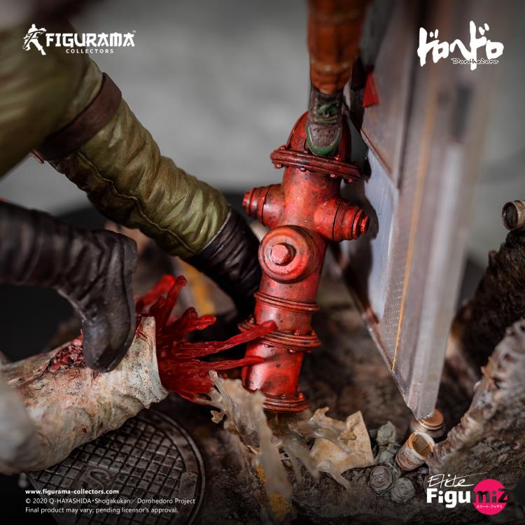 Dorohedoro Elite FigumiZ Caiman & Nikaido 1/8 Scale Limited Edition Statue Gallery Image 13