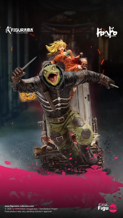 Dorohedoro Elite FigumiZ Caiman & Nikaido 1/8 Scale Limited Edition Statue Gallery Image 5