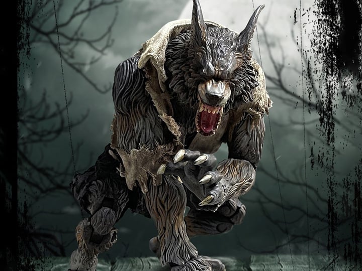 Jungle Howl Forest Werewolf (Standard Ver.) 1/12 Scale Figure