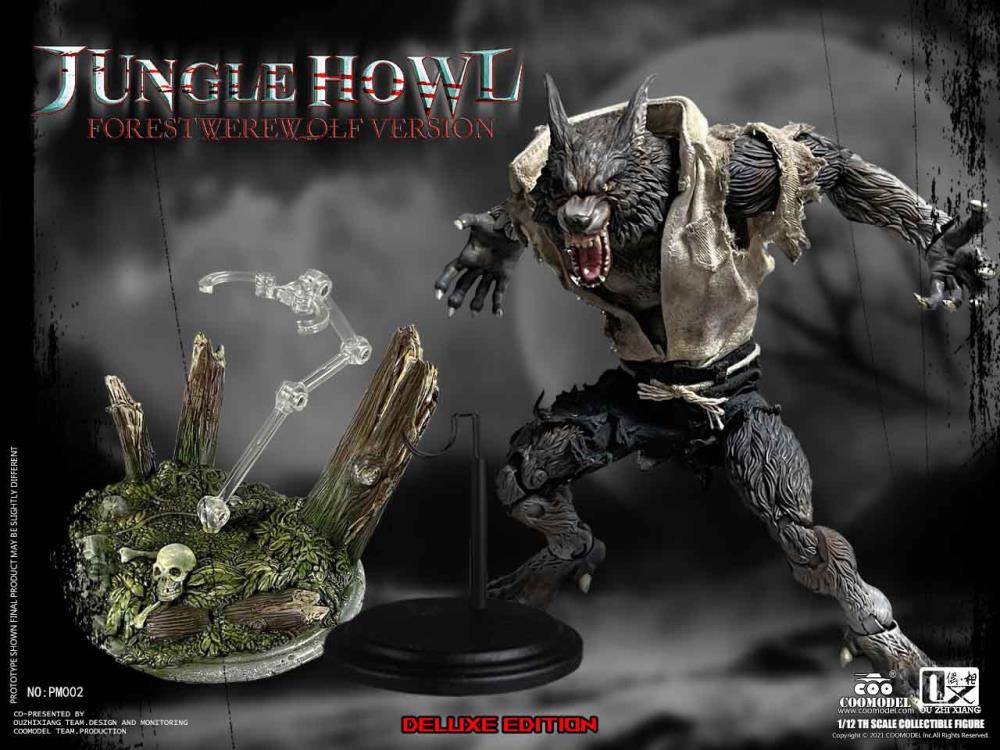 Jungle Howl Forest Werewolf (Deluxe Ver.) 1/12 Scale Figure Gallery Image 5