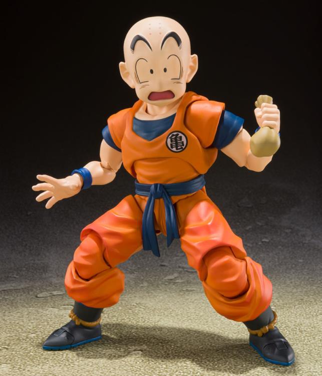 Dragon Ball Z S.H.Figuarts Krillin (Earth's Strongest Man) Action Figure Gallery Image 4
