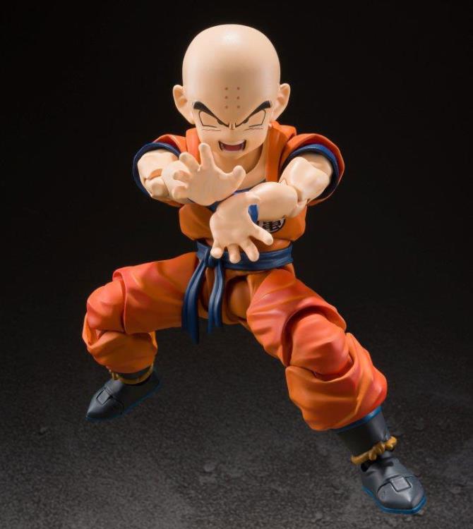 Dragon Ball Z S.H.Figuarts Krillin (Earth's Strongest Man) Action Figure Gallery Image 8