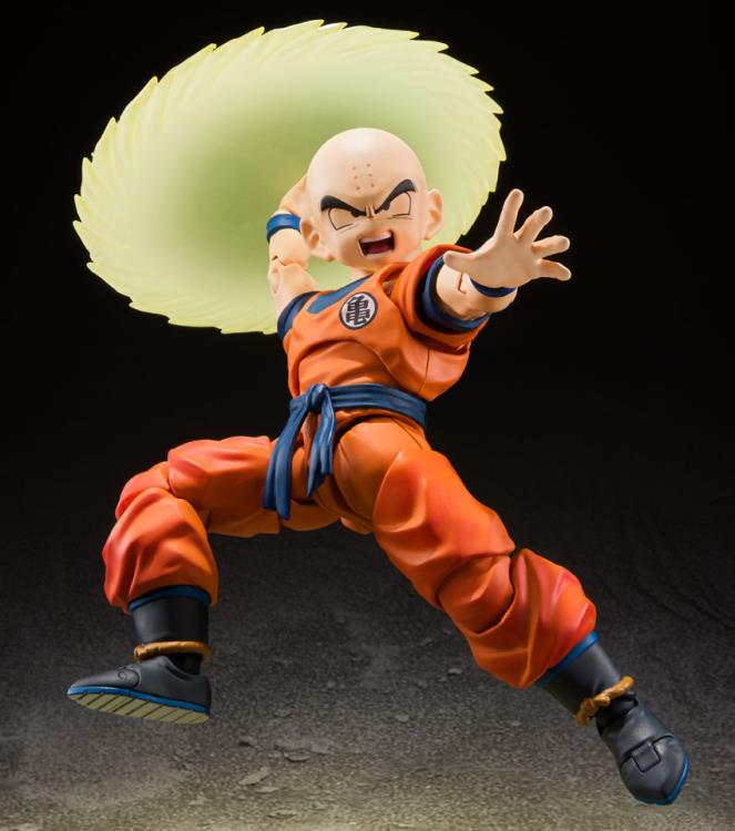 Dragon Ball Z S.H.Figuarts Krillin (Earth's Strongest Man) Action Figure Gallery Image 5