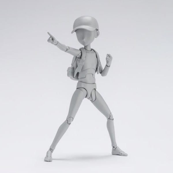 S.H.Figuarts DX Body-kun Ken Sugimori Edition Set (Gray) Gallery Image 3