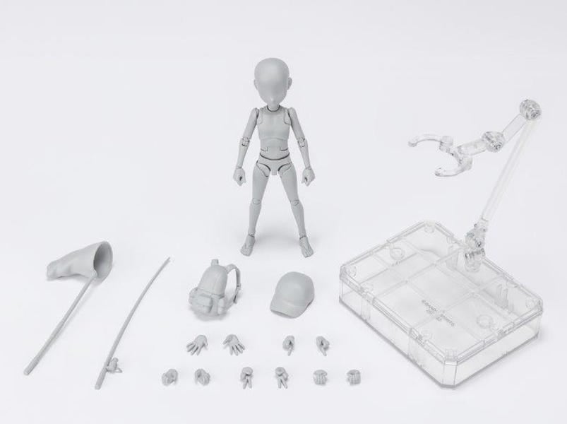 S.H.Figuarts DX Body-kun Ken Sugimori Edition Set (Gray) Gallery Image 6