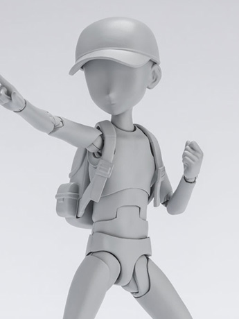 S.H.Figuarts DX Body-kun Ken Sugimori Edition Set (Gray) Gallery Image 2