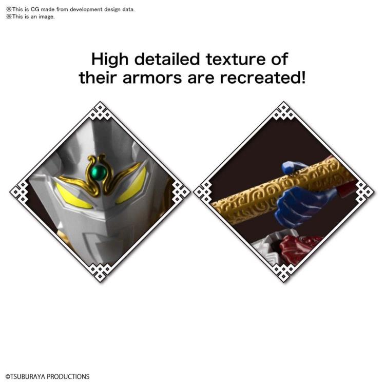 Ultraman Armour of Legends Ultraman Zero (Wukong Armour) Model Kit Gallery Image 5