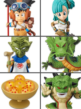 Dragon Ball World Collectable Figure Treasure Rally Vol.2 Set of 6