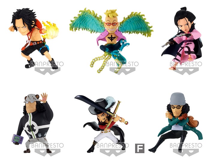 One Piece World Collectable Figure The Great Pirates 100 Landscapes Vol.3 Set of 6 Figures Gallery Image 1