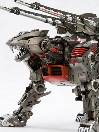 Zoids Highend Master Model EZ-035 Lightning Saix (Marking Plus Ver.) 1/72 Scale Model Kit (Reissue) Gallery Image 2