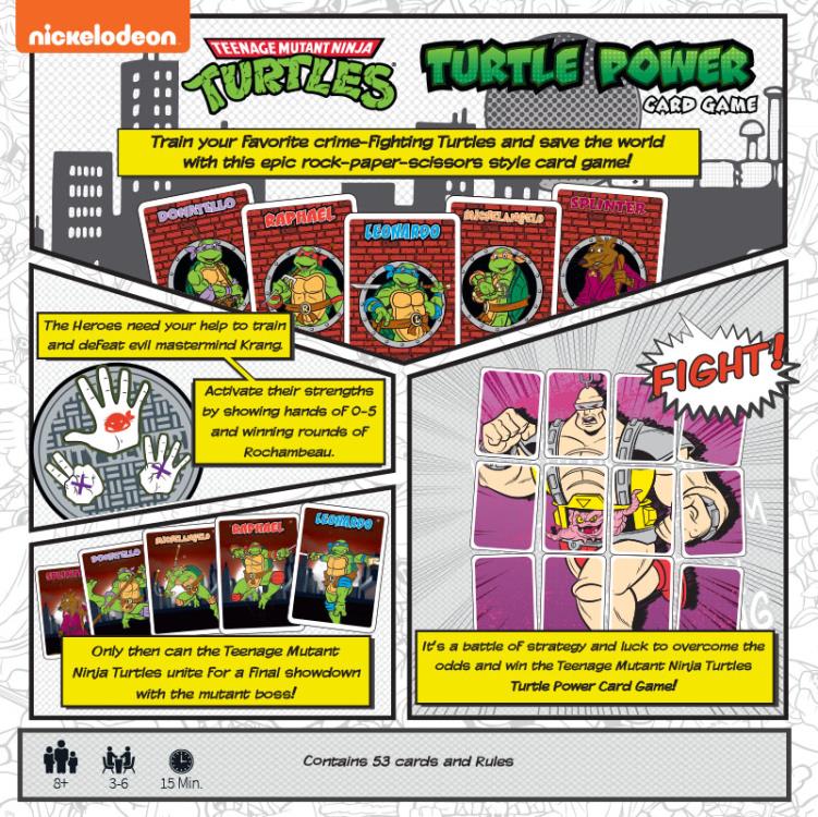Teenage Mutant Ninja Turtles Turtle Power Card Game Gallery Image 4