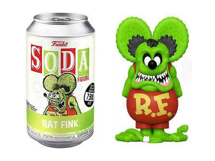 Rat Fink Vinyl Soda Rat Fink Limited Edition (Neon Green Ver.) Figure Gallery Image 1