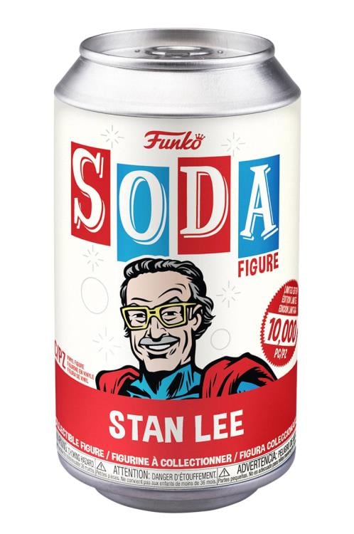 Stan Lee Vinyl Soda Superhero Stan Lee Limited Edition Figure Gallery Image 4