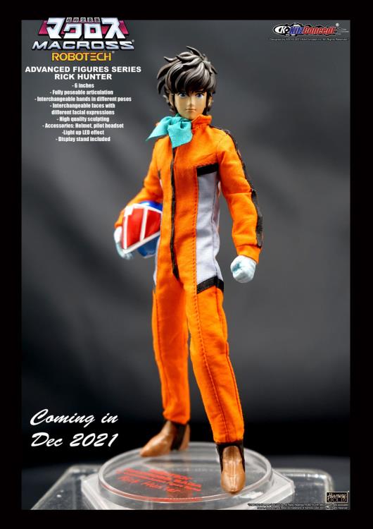 Macross Advanced Figure Series Rick Hunter 1/12 Scale Figure Gallery Image 3