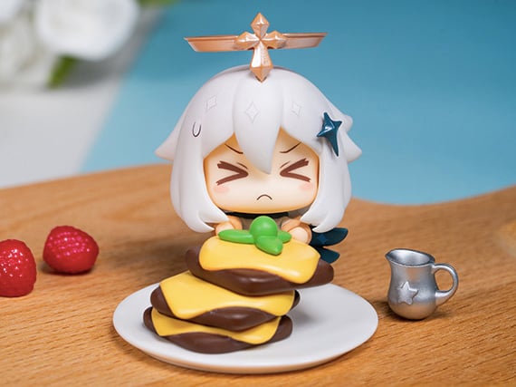 Genshin Impact Mascot Figure Collection Paimon is NOT EMERGENCY FOOD! Boxed Set of 6 Figures Gallery Image 12