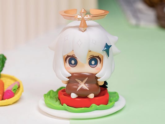 Genshin Impact Mascot Figure Collection Paimon is NOT EMERGENCY FOOD! Boxed Set of 6 Figures Gallery Image 6