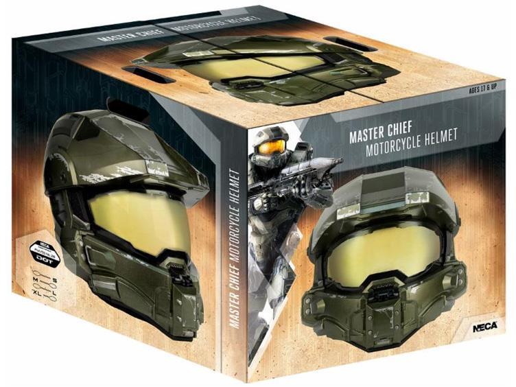 Halo Master Chief Motorcycle Helmet Gallery Image 2