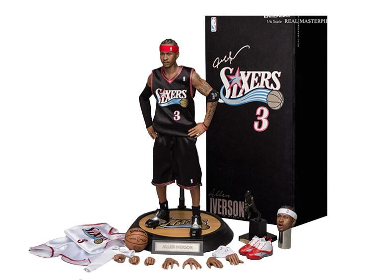 NBA Real Masterpiece Allen Iverson 1/6 Scale Figure Gallery Image 2
