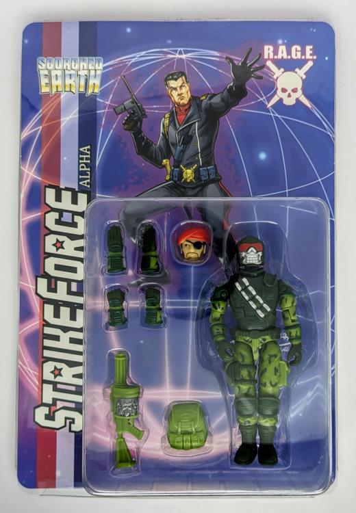 Strike Force Alpha Skullgard 1/18th Scale Action Figure