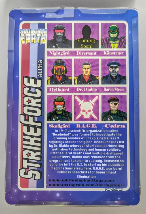 Strike Force Alpha Skullgard 1/18th Scale Action Figure