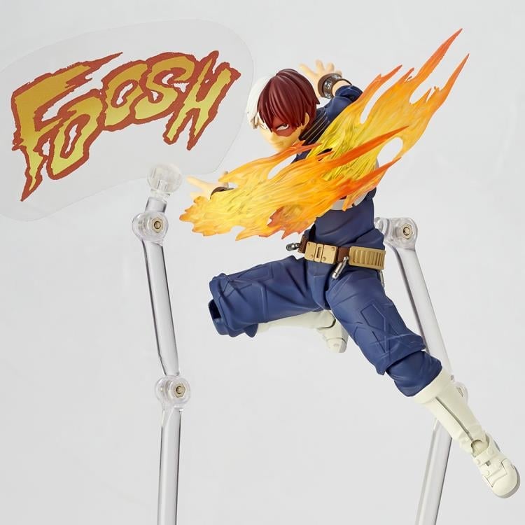 My Hero Academia Amazing Yamaguchi Revoltech No.026 Shoto Todoroki Action Figure Gallery Image 10