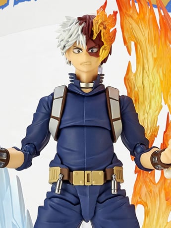 My Hero Academia Amazing Yamaguchi Revoltech No.026 Shoto Todoroki Action Figure Gallery Image 2
