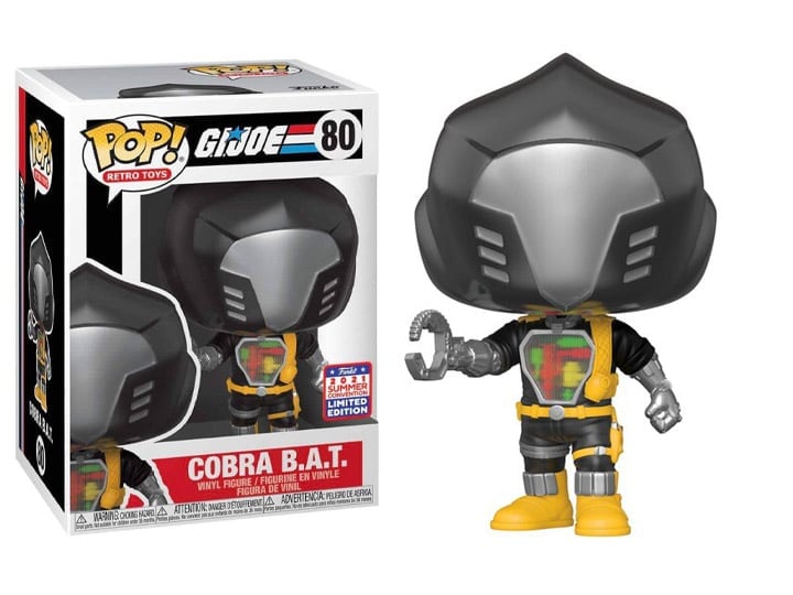 Pop! Hasbro Retro Toys: G.I. Joe Cobra B.A.T. Exclusive Gallery Image 1