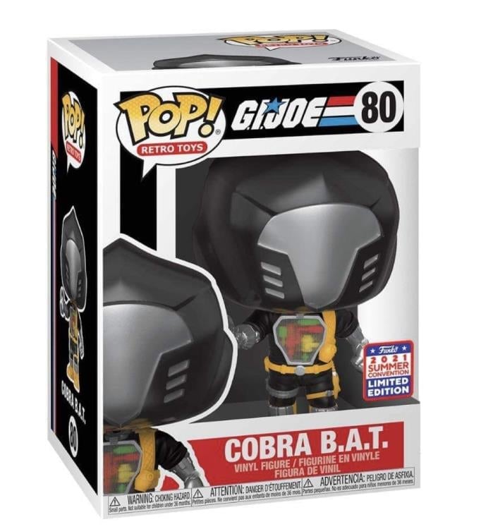Pop! Hasbro Retro Toys: G.I. Joe Cobra B.A.T. Exclusive Gallery Image 4